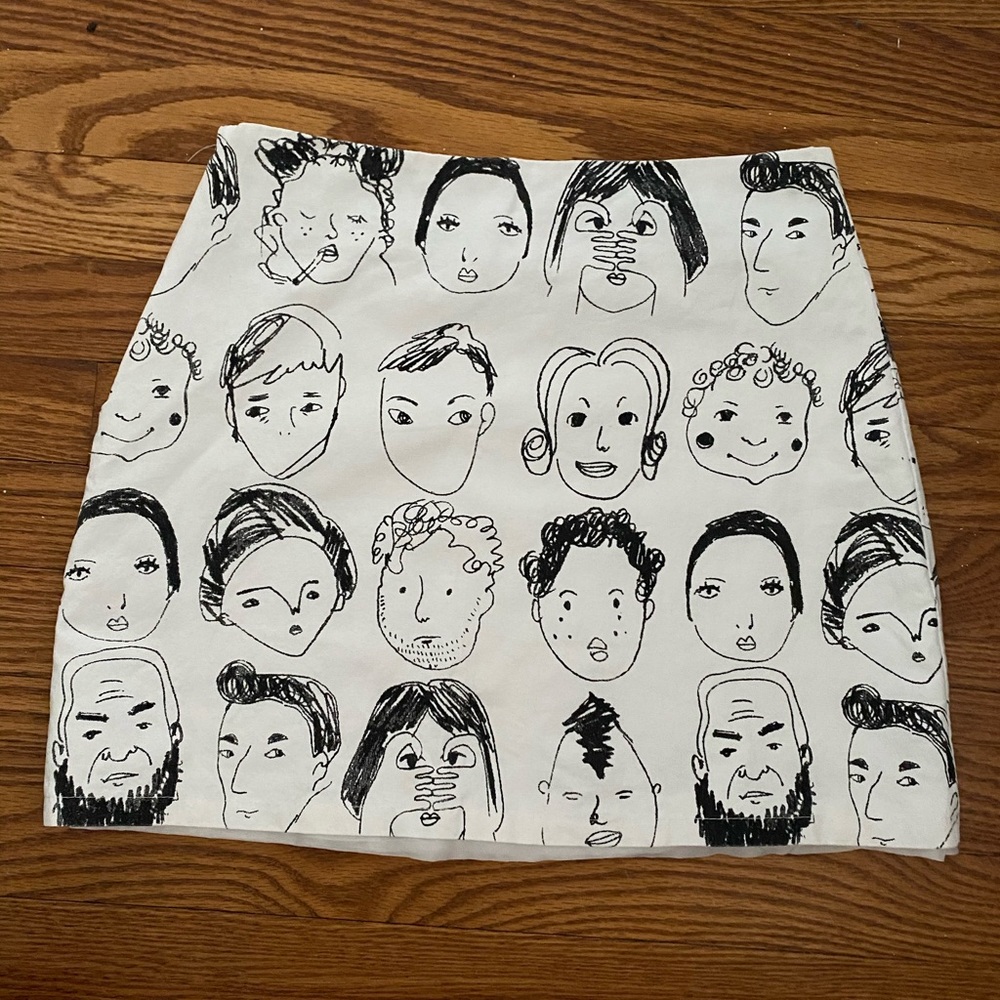 Abstract Miniskirt